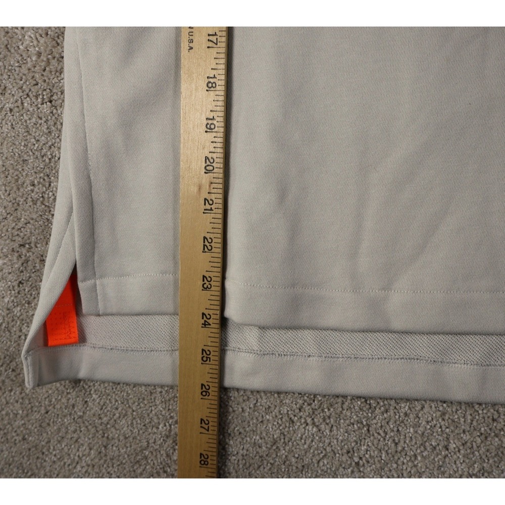 Nike FlyEase Youth XL Sweatshirt Light Iron Ore Mint Total Orange DM8539-072 NEW - Picture 8 of 12